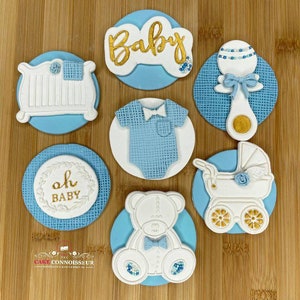 Oh Baby DIY  Cup Cake Toppers