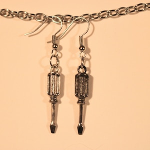 Screwdriver Earrings