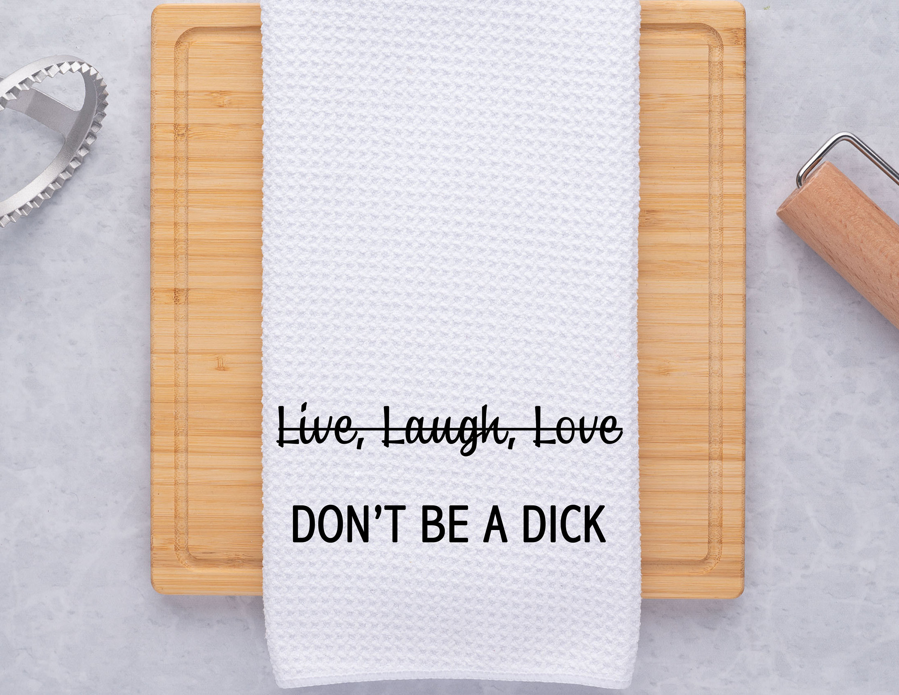 Live, Laugh, Love, Funny Bar Towel/ Housewarming/ Microfiber Towel/ Alcohol  Themed Towel/Gift for Her/ Gift for Him/ Barware, image size:3000x2318