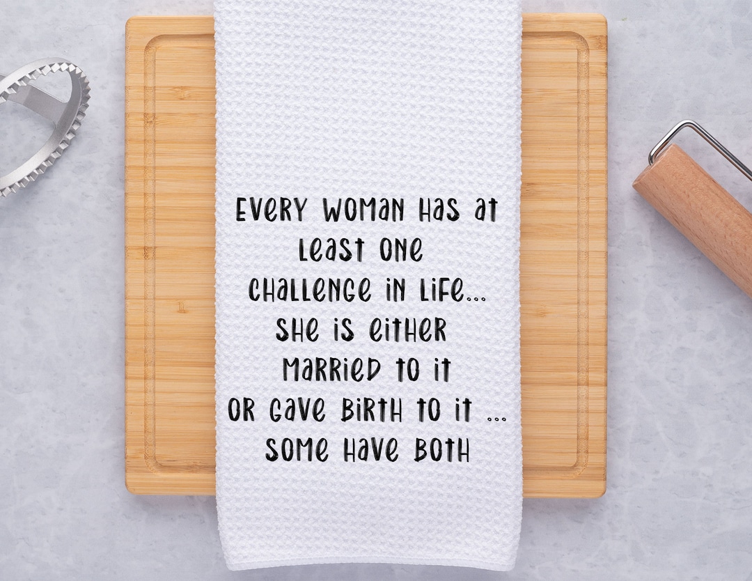 Mom Joke Towel/ Funny Towel/ Housewarming/ Microfiber Towel/funny/gift for Her/ Etsy