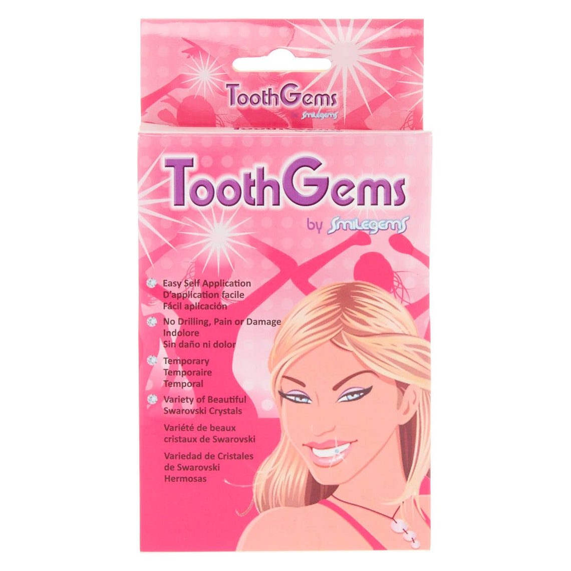 Crystal Tooth Gems Diamante Self Application Kit 6 Gems Etsy