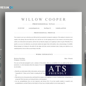May include: A resume template with the text "ATS Friendly" in a blue, green, and white gradient box. The resume template is designed to help job seekers create a resume that is optimized for applicant tracking systems (ATS).
