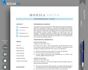 New Grad Nurse, Google Docs Resume Template, Teacher Resume Template, Resume Template Word, Resume and Cover Letter Template, Nursing Resume