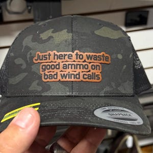 F Bomb ball cap in camo or custom design your own