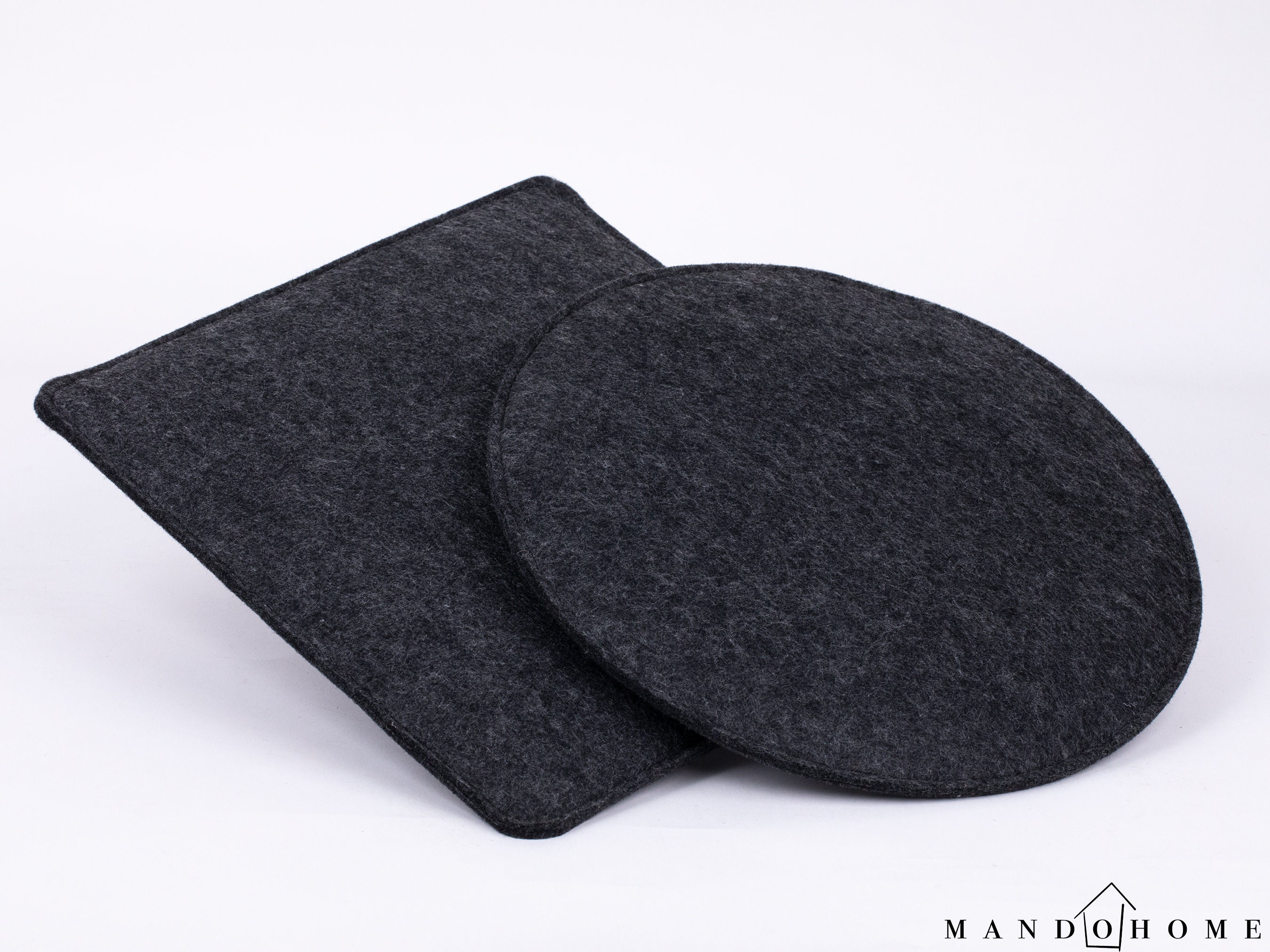 Felt seat pad for Eames Plastic Chair, Armchair, wool felt 5mm