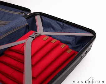 Felt Suitcase Organizer: Smart Travel Pouches, Multiple Sizes