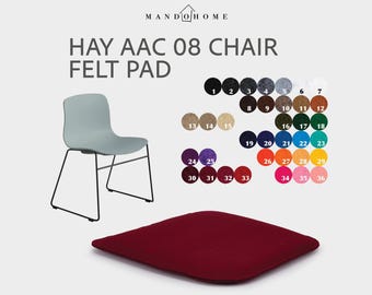 Felt Chair Cushion – Custom Size, Wipeable Pad for HA. AAC 08 Chair