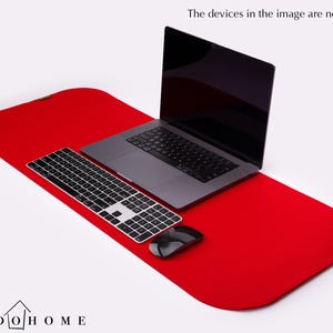 Customizable Felt Desk Mat – Large Office Desk Pad, 20 Colors