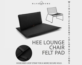 Customizable Felt Seat Cushion for Hee Lounge Chair - 36 Colors, Comfort & Protection