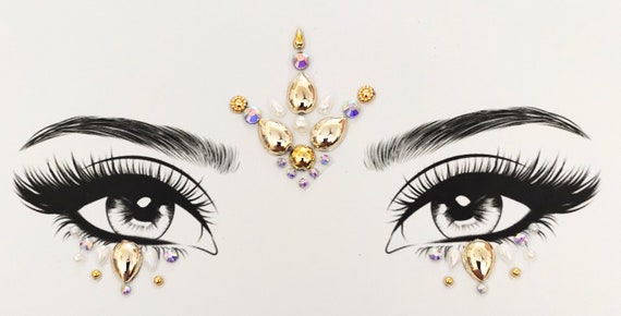 Gold face hotsell gems