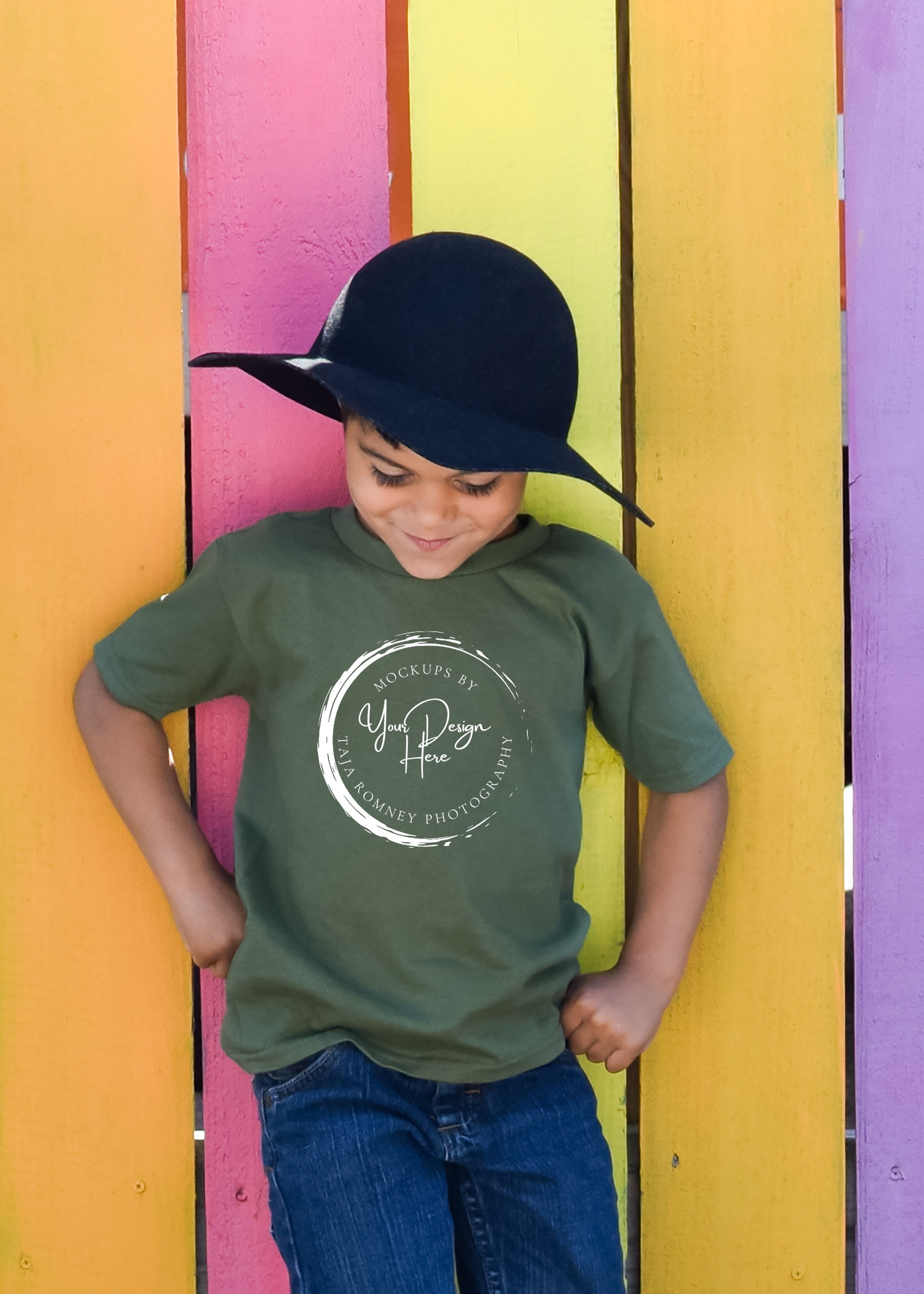 Download Gildan Military Green T-Shirt Mockup Toddler Shirt Mockup | Etsy