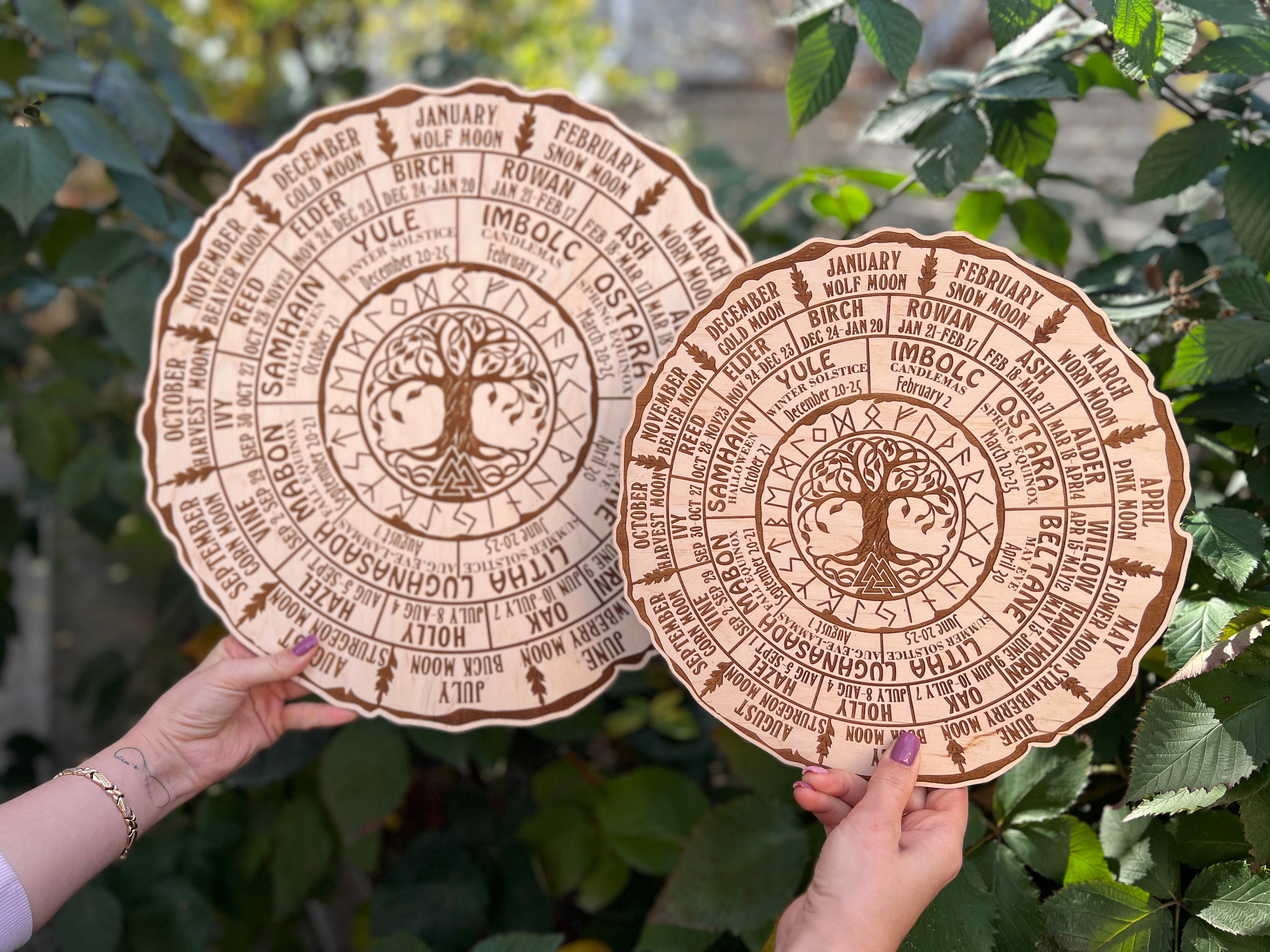 celtic-tree-calendar-wheel-of-the-year-wood-sign-tree-of-etsy