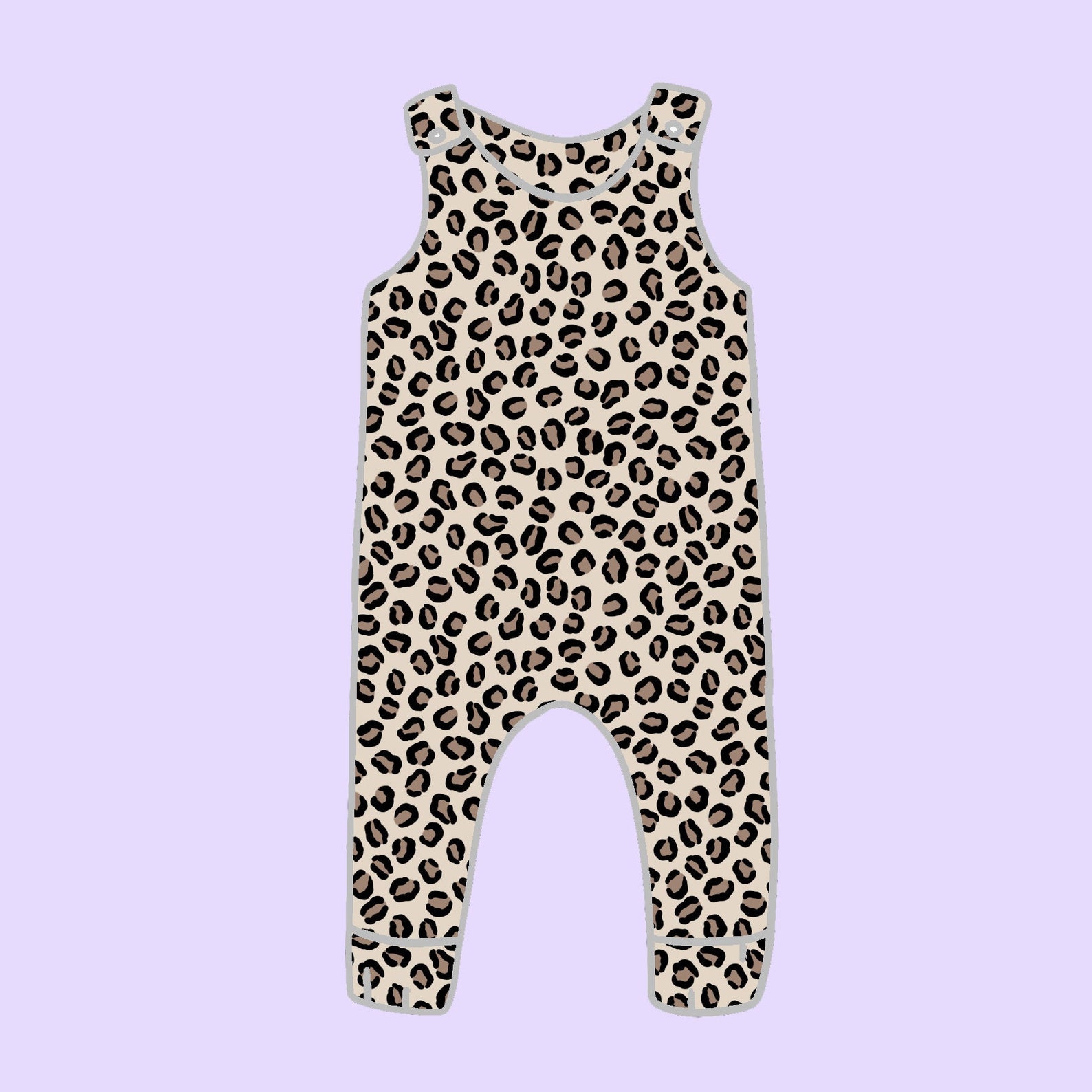 Leopard Print Baby Romper Cheetah Onesie Animal Print Etsy