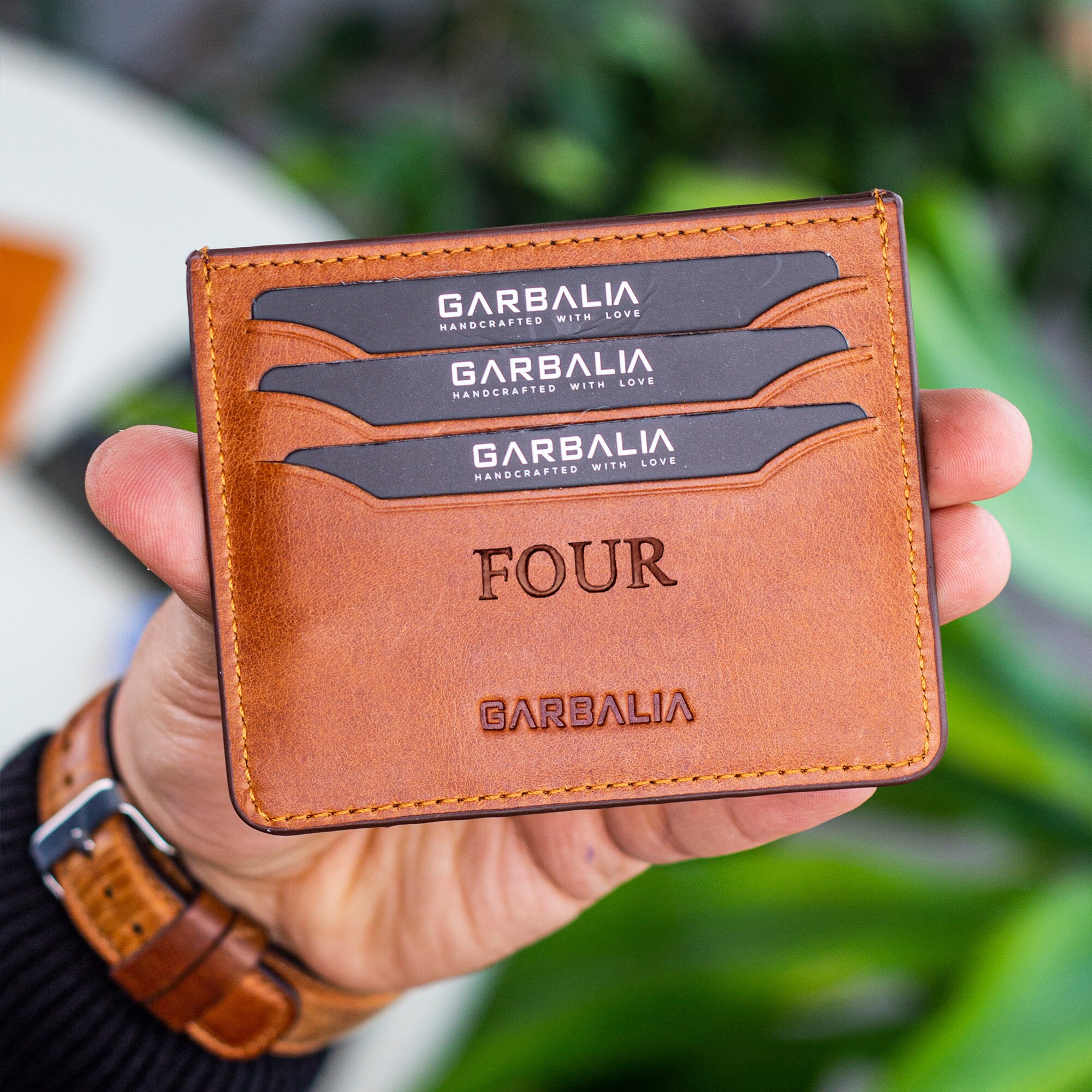 Thin Card Holder for Men Slim Leather Cardholder for Women Etsy