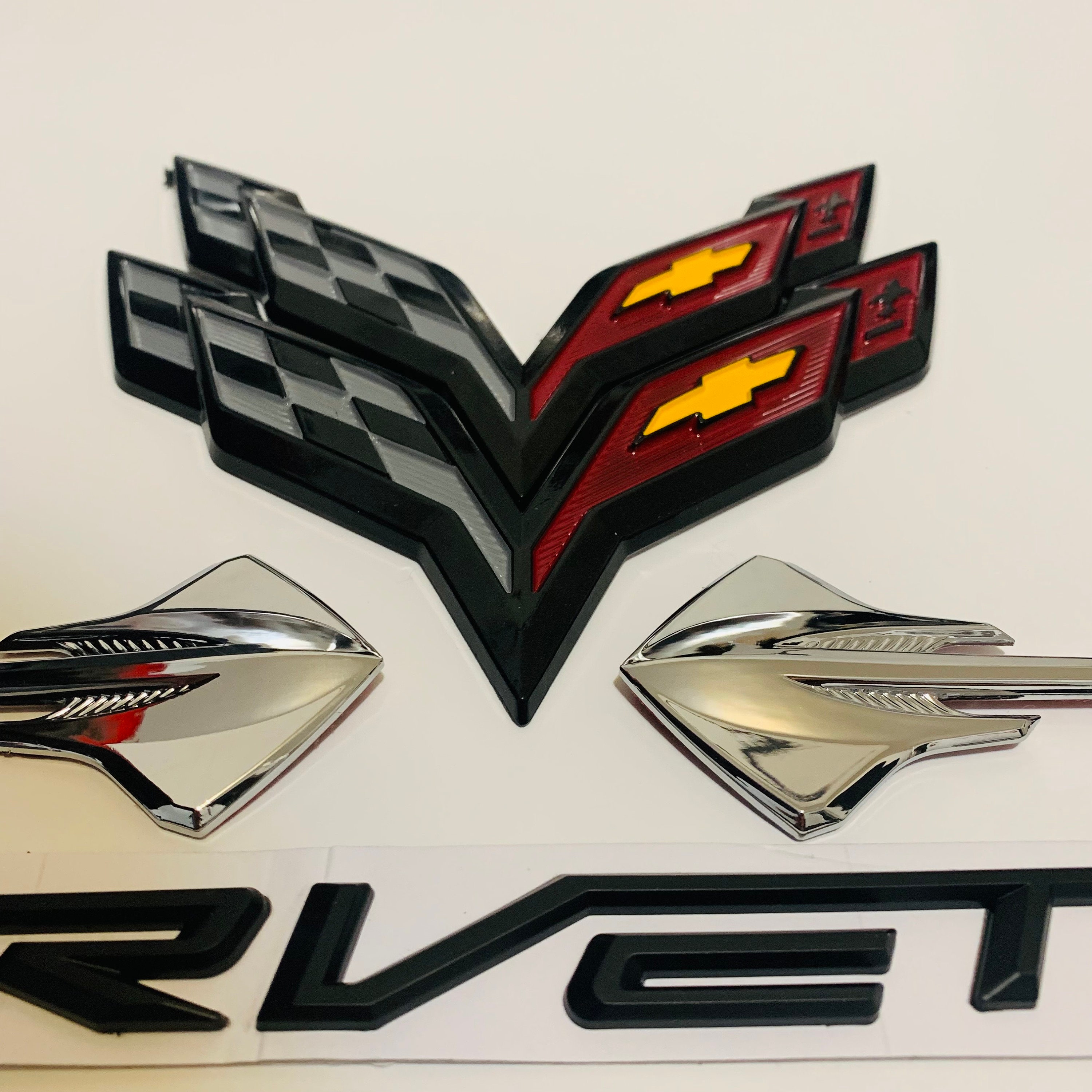 Stingray Chevy Emblem Logo Badge For C7 Corvette Lot of 6 | Etsy