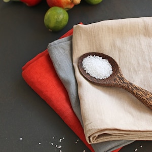 Linen tea towel, Natural linen dishclothes, Linen kitchen towel, Soft linen towel, Linen kitchen gift towel, Eco Tea towel.