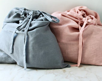 linen laundry bag large linen bag LH0009 natural linen storage basket hanging linen bag home linen bag linen laundry Large home bag