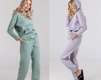Sage Green Two Piece Tracksuit Set for Women Women Activewear Lounge Wear Green Tracksuit Streetwear Lounge Set PENNY Gift for Women Etsy