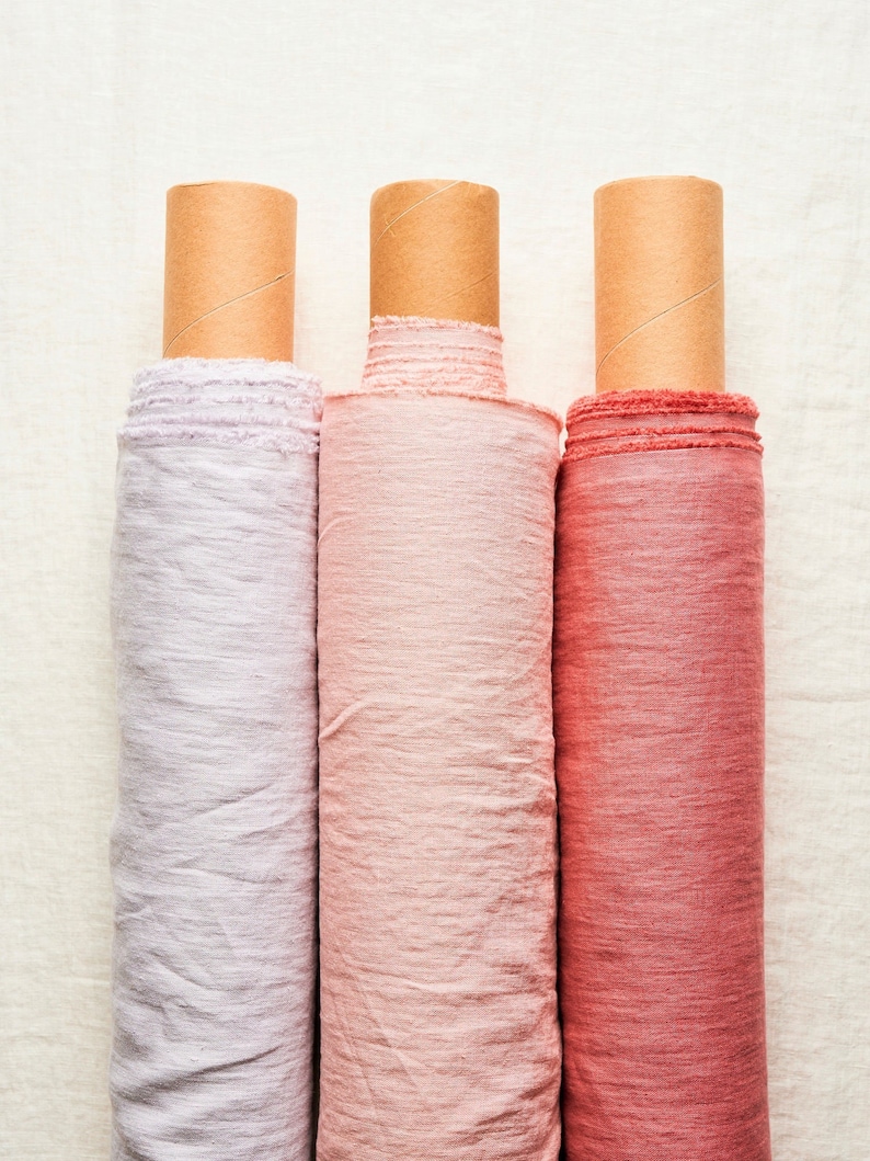 Linen Fabric by Yard or Meter. 100 Soft Washed for Sewing. Etsy UK