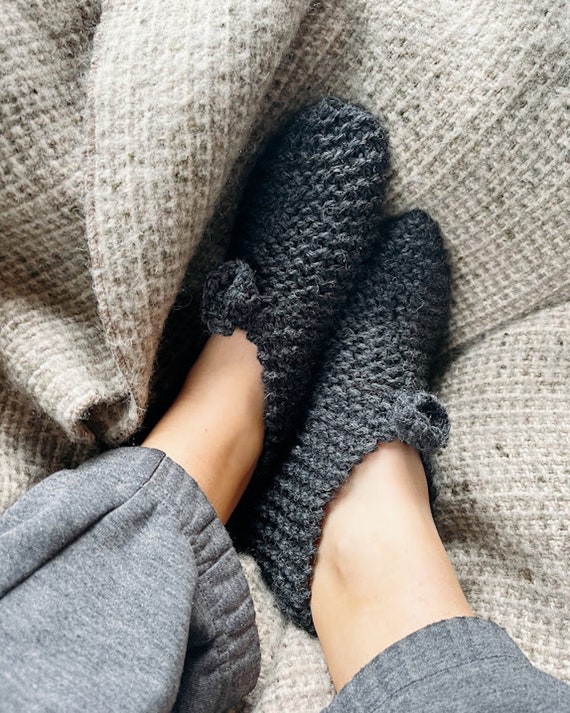 100 New Zealand Wool Slippers Etsy Canada