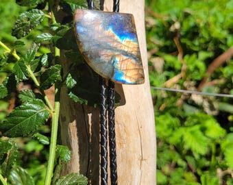 Labradorit-Bolo-Krawatte