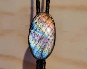 Labradorit-Bolo-Krawatte