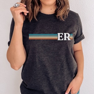 Retro Emergency Department Shirt, Emergency Room Nurse Gift, ER Nurse Tee, Er Technician, Nursing School Student Grad Gift