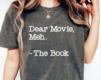 Funny Book Lover Shirt, Bookworm Gift, Librarian Shirt, Bookish T-shirt, Gift for Librarian, Reading Teacher Shirt, Cute Book Reading Shirt
