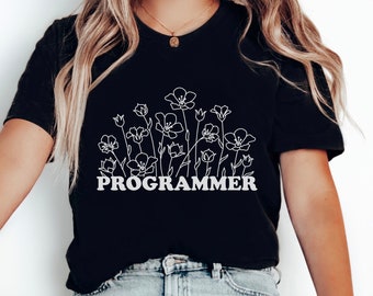 Computer Programmer Gift Software Engineer Shirt Computer Programmer Tee Programming Student T-Shirt Future Programmer Graduation Gift