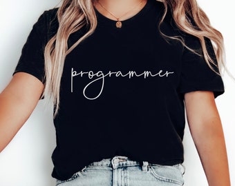 Computer Programmer Gift Software Engineer Shirt Computer Programmer Tee Programming Student T-Shirt Future Programmer Graduation Gift