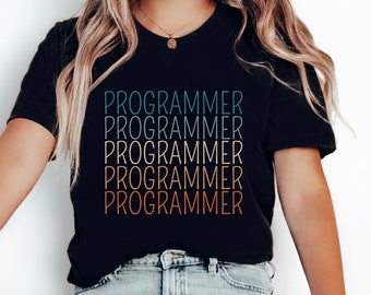 Computer Programmer Gift Software Engineer Shirt Computer Programmer Tee Programming Student T-Shirt Future Programmer Graduation Gift