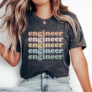 Cute Engineer Shirt, Engineering Gift for Engineering Student, Gift Idea for Future Engineer, New Engineer Graduation Gift