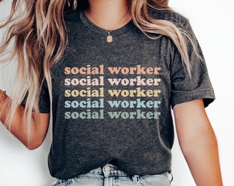 Social Worker Shirt Gift for Social Worker Social Worker Student Graduation Gift Future Social Worker Matching Team TShirts