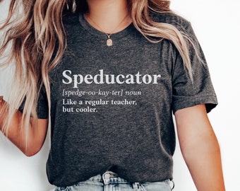 Funny Sped Teacher Shirt Special Education Teacher Shirt Team Sped Dream Team Shirt School Psychologist Shirt Speducator Shirt Sped Squad