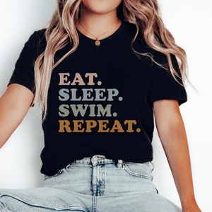 Swim Mom Shirt, Swim Meet Shirt for Mom, Gift for Swim Mom, Swim Team Mom T Shirt, Sports Mom Tee, Funny Swimmer Mom T-Shirt