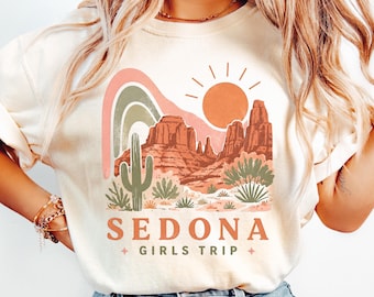 Sedona Girls Trip Shirt, Desert Crew Bride Squad Tee