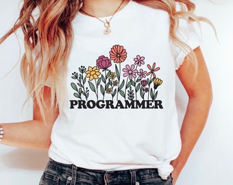 Computer Programmer Gift Software Engineer Shirt Computer Programmer Tee Programming Student T-Shirt Future Programmer Graduation Gift