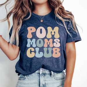 Pomeranian Dog Shirt Gift for Pomeranian Mom Cute Pom Mom Tee Pomeranian Lover T Shirt Pomeranian Mama T-Shirt