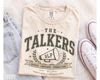 Retro Speech Therapy Shirt, School SLP Gift, Speech Language Pathologist Tee, SLPA Pathology Crewneck