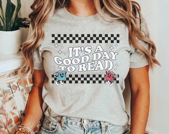 Reading Teacher Shirt, Book Lover Shirt, Funny Reading Shirt Gift for Librarian, Bookworm Gift, Gift for Reader