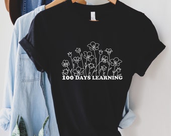 100 Days Of School Shirt, 100 Days Brighter Shirt, Teacher Shirt, 100th Day Of School, Back To School Shirt, Teacher Appreciation Shirt