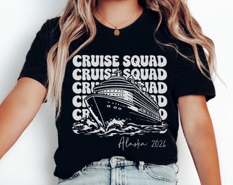 Custom Location Matching Family Cruise Shirts 2026: Retro Vacation Tee, Personalized Group Travel Gift