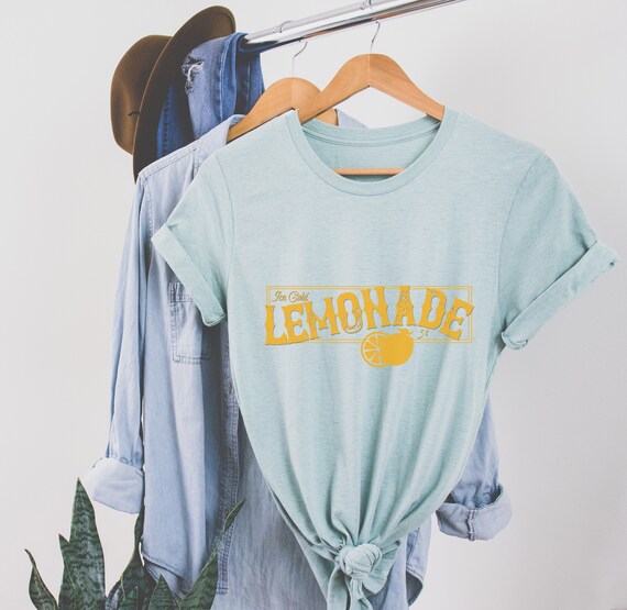 Lemonade Shirt, Summer Graphic Tee, Spring Shirt, Lemons, Shirt for Mom, Retro Summer Tee, Vintage Style Shirt, Vacation Tee