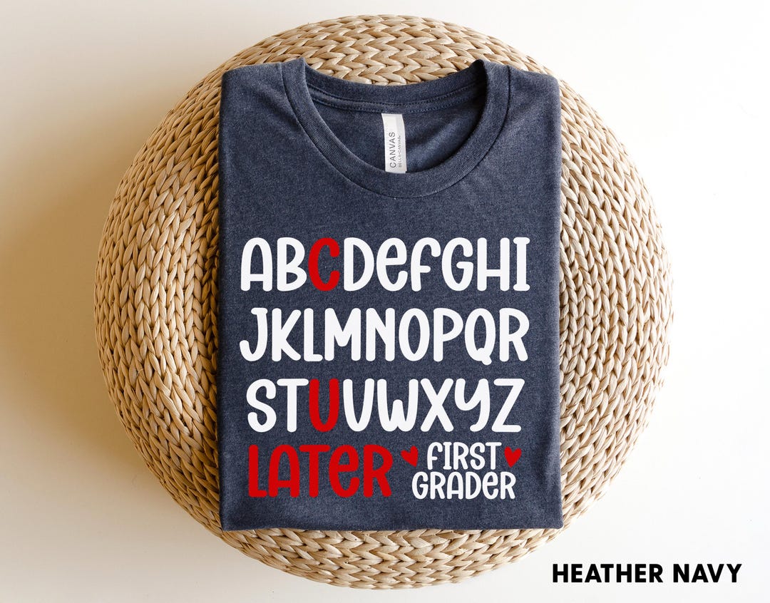 I Teach First Grade Primary School Teacher Funny T-Shirt
