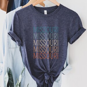 Missouri Shirt, Home State Shirt, MO State Tee, Missouri Apparel, Missouri Travel Gift, Missouri Lover T-Shirt, Family Vacation, Road Trip