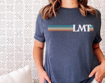Retro Massage Therapist Shirt, LMT Tee, Massage Therapist Gift, Massage Therapy, Licensed Massage Therapist Tee, Future Masseuse, LMT Shirt