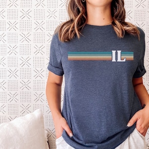 Illinois State Shirt, Illinois Gift, Home State Tee, Illinois Travel Shirt, Family Trip