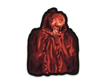 Marie Antoinette Magnet: Macabre French Rococo Art
