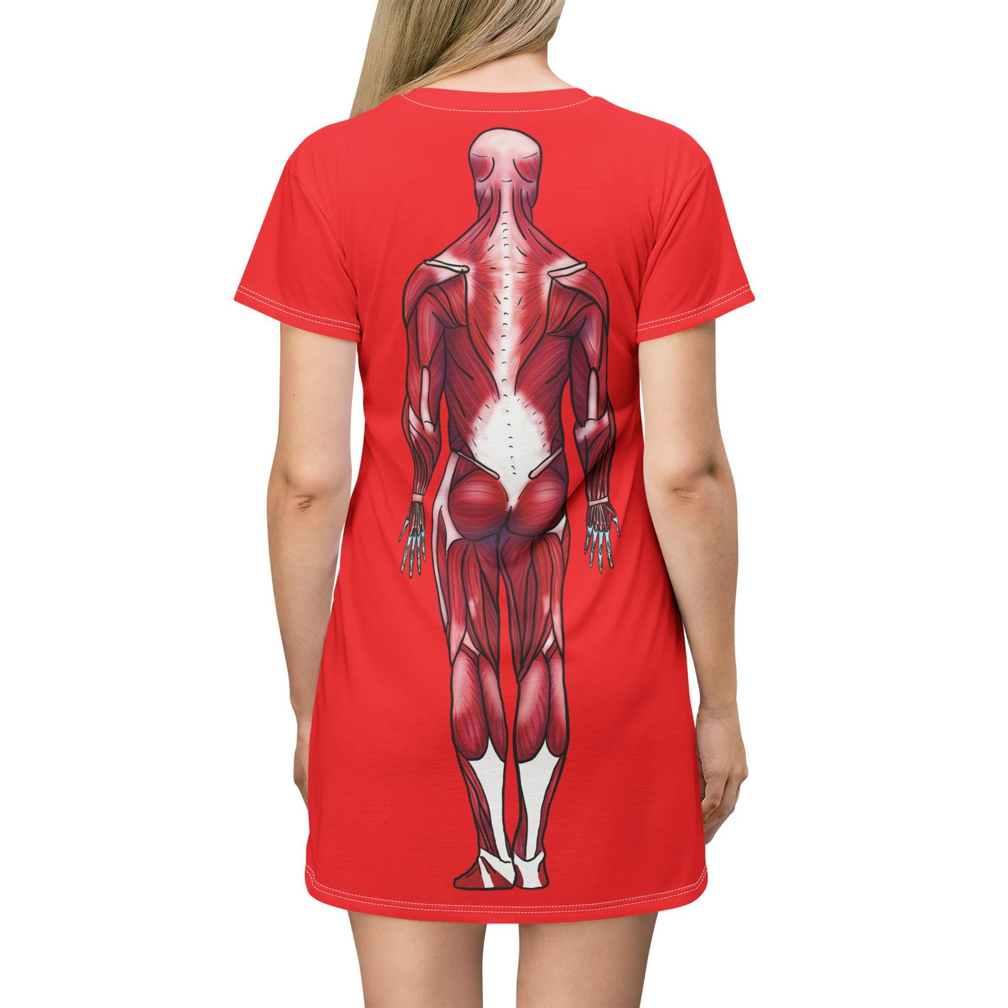 Anatomical Print Dress - Etsy