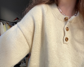 Wānaka Sweater Knitting Pattern